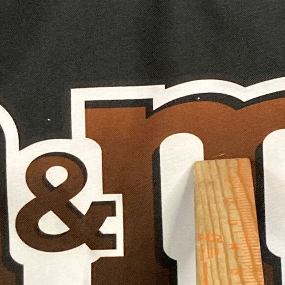 NWT M & M’s World Peanuts Black Zip Large Bag - Picture 9 of 11